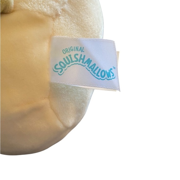 Squishmallows Yellow and Red Plush Toy with Adorable Face - Picture 3 of 4